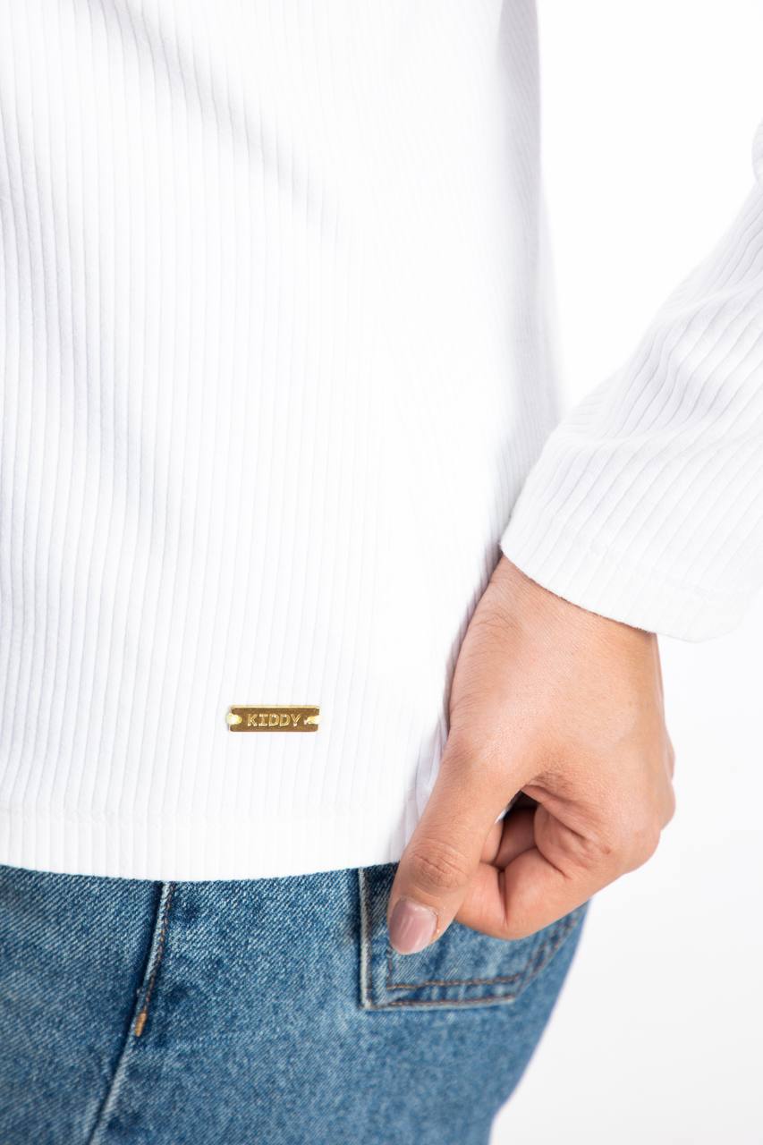 بلوز یقه سجاف میکرو سوزنی کد 3243